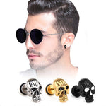 Skull Ear Piercing Earring Stud