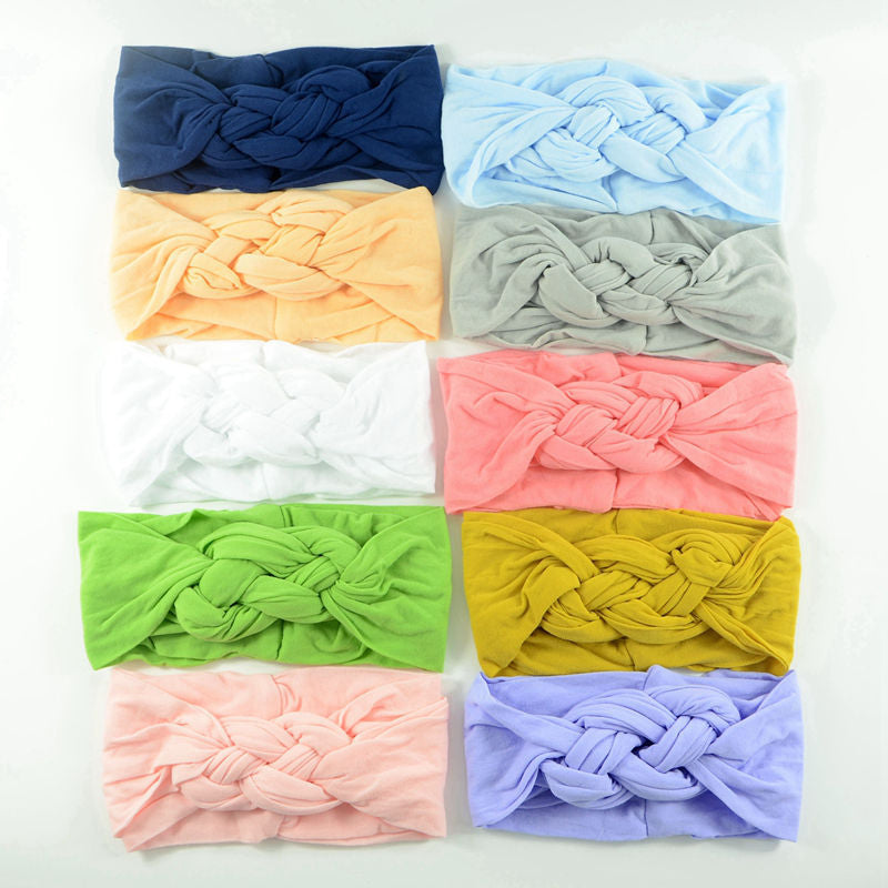 Braided Nylon Headbands for Kids