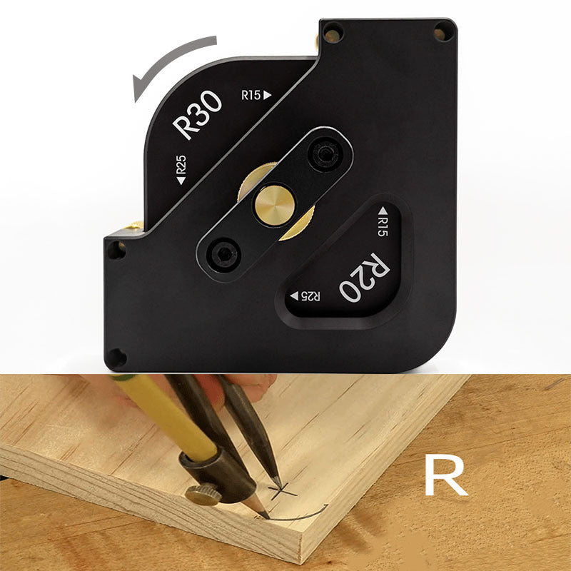 4 in 1 Corner Radius Template Jig