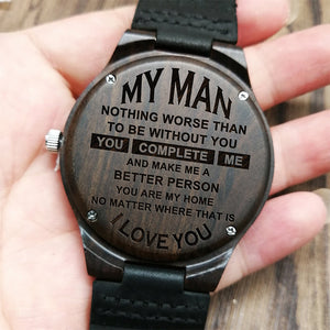 Men's Wooden Watch