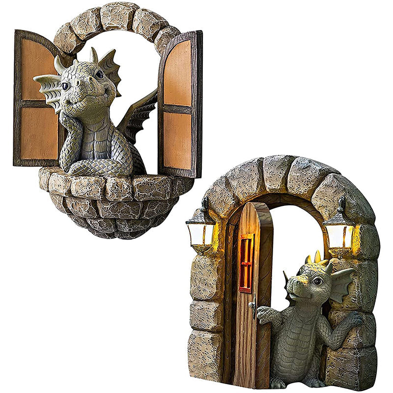 Cute Dragon Statue Ornament