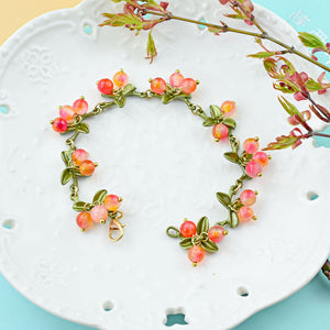 Vintage Plant Fruit Bracelets