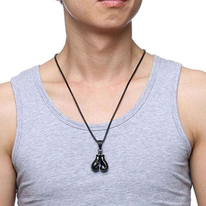 Boxing Gloves Necklace