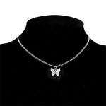 Butterfly and Star Pendant Necklace