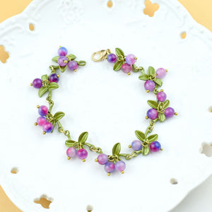 Vintage Plant Fruit Bracelets