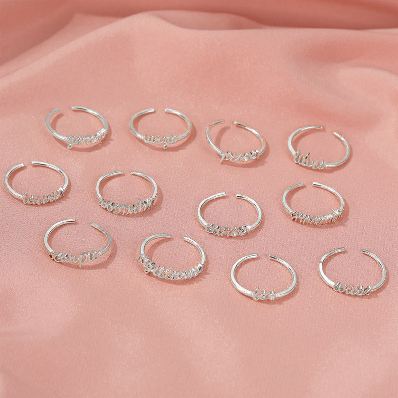 Twelve Zodiac Ring