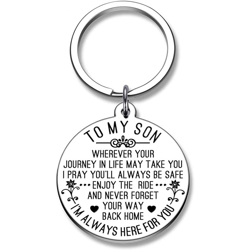 "To My Son/Daughter" Keychain Gift