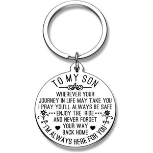 "To My Son/Daughter" Keychain Gift