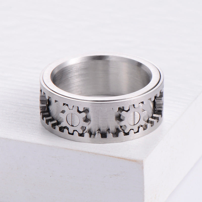 Stainless Steel Rotatable Gear Ring