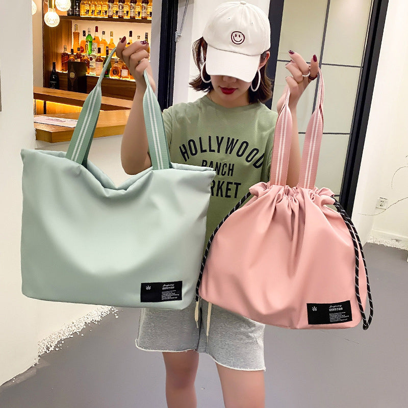 Large Capacity Drawstring Shoulder Bag