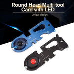 Round Head Multi-tool Card with Led