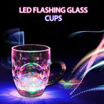 LED Flashing Glass Cups