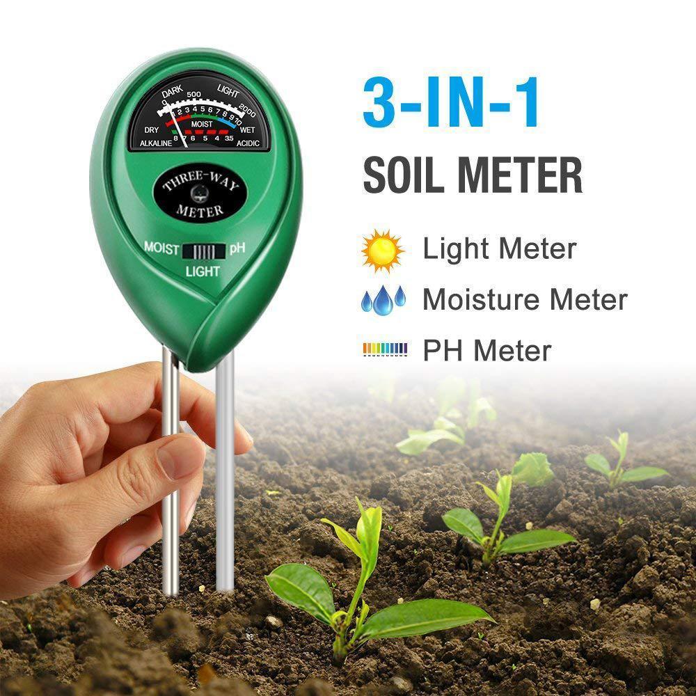 3-in-1 Soil Tester Kits with Moisture