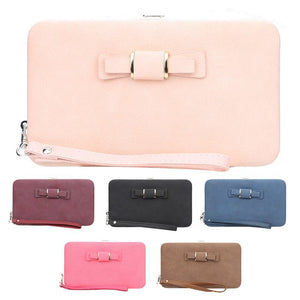 Women Bowknot Clutch Purse