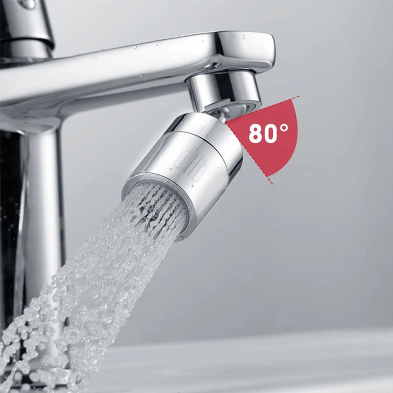 Rotatable Dual-Function Bubbler Faucet Head