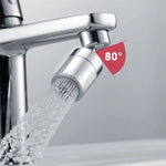 Rotatable Dual-Function Bubbler Faucet Head