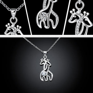 Giraffe Pendant Necklace