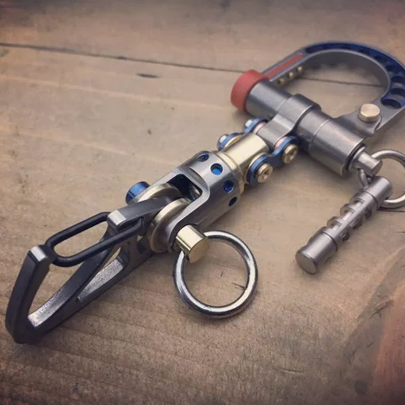 Cyberpunk Metal Keychain