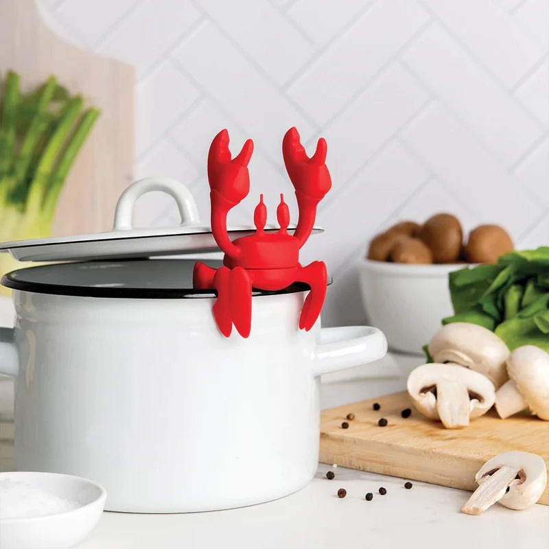 Red the Crab Silicone Utensil Rest