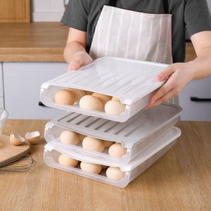 Auto Scrolling Egg Storage Holder