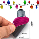 Reflective Light Bulb Magnets for Cars