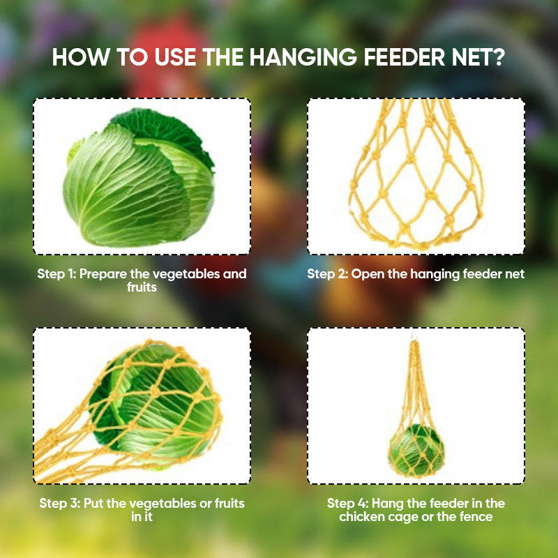 Nets for Poultry Feeding