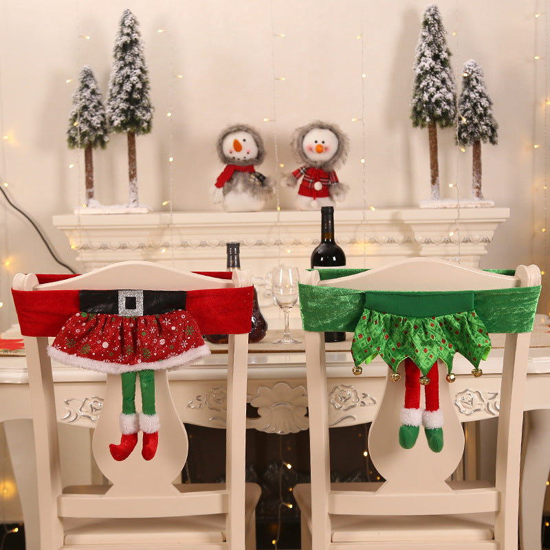 Christmas Decoration Chair Covers