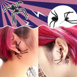 Halloween Gothic Spider Earrings