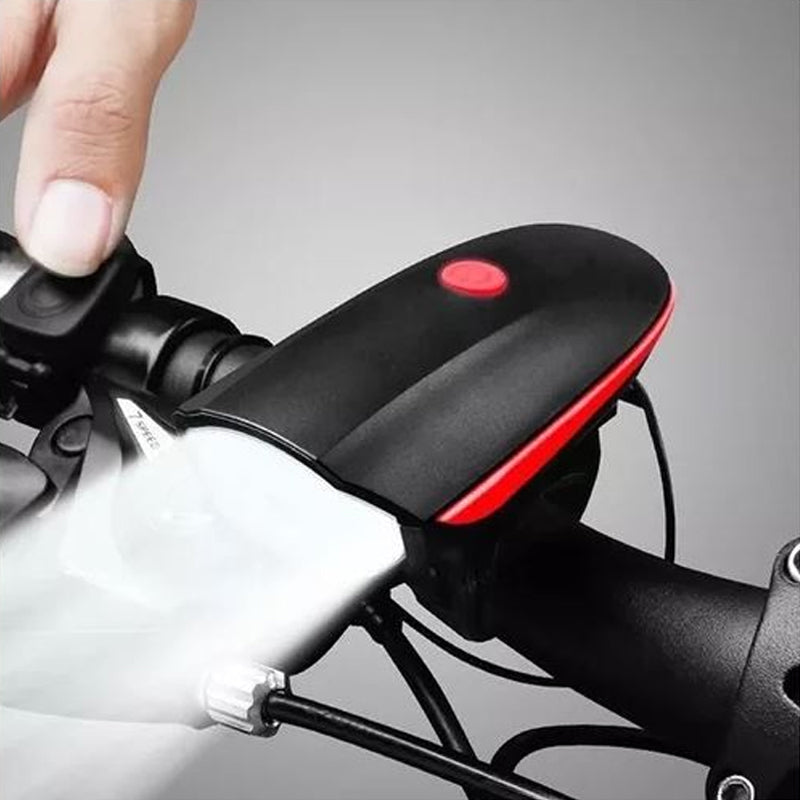 Bicycle USB Charging Horn Front Light