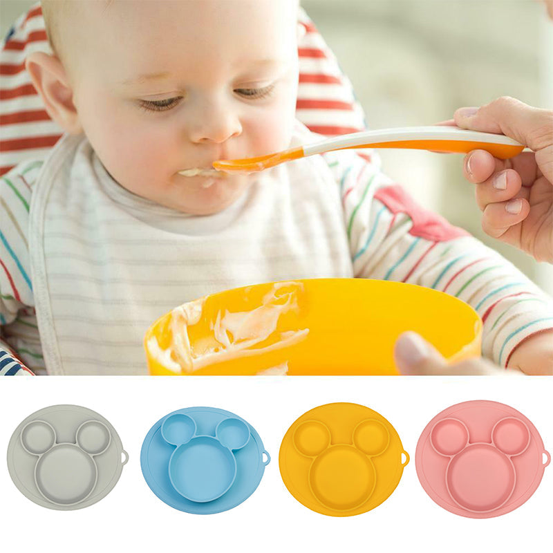 Baby Silicone Plate Kids Bowl