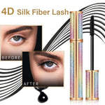 4D Waterproof Silk Fiber Thick Lengthening Mascara