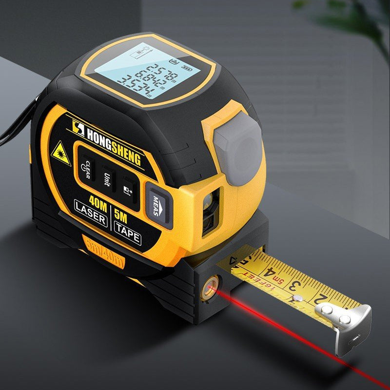 3-In-1 Infrared Laser Tape Measuring