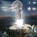 Outdoor LED Camping Light with Fan