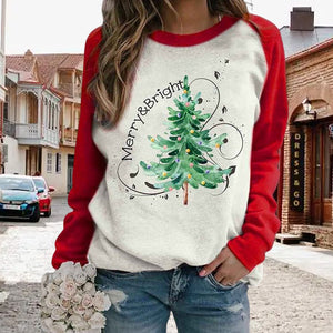 Christmas Tree Sweatshirt For Women