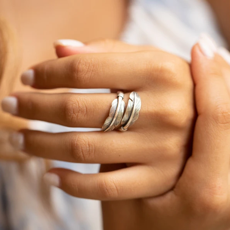 Angel Feather Ring