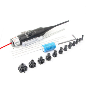 Adjustable Red Laser Bore Sighter Kit