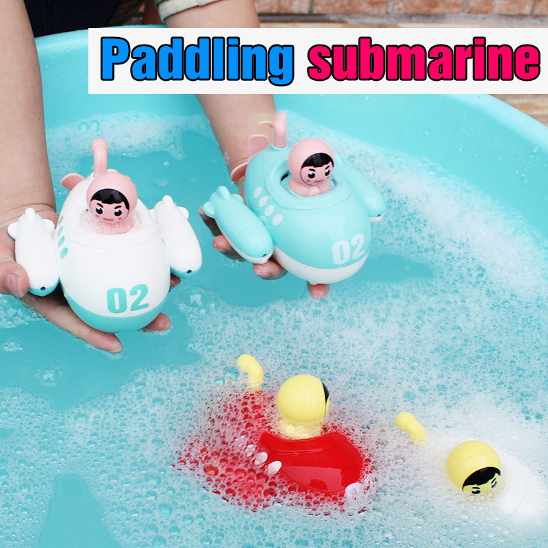 Submarine Clockwork Bathing Toy