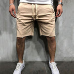 Men Loose Elastic Waist Shorts