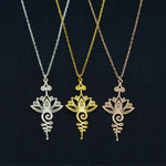 Lotus Flower Necklace