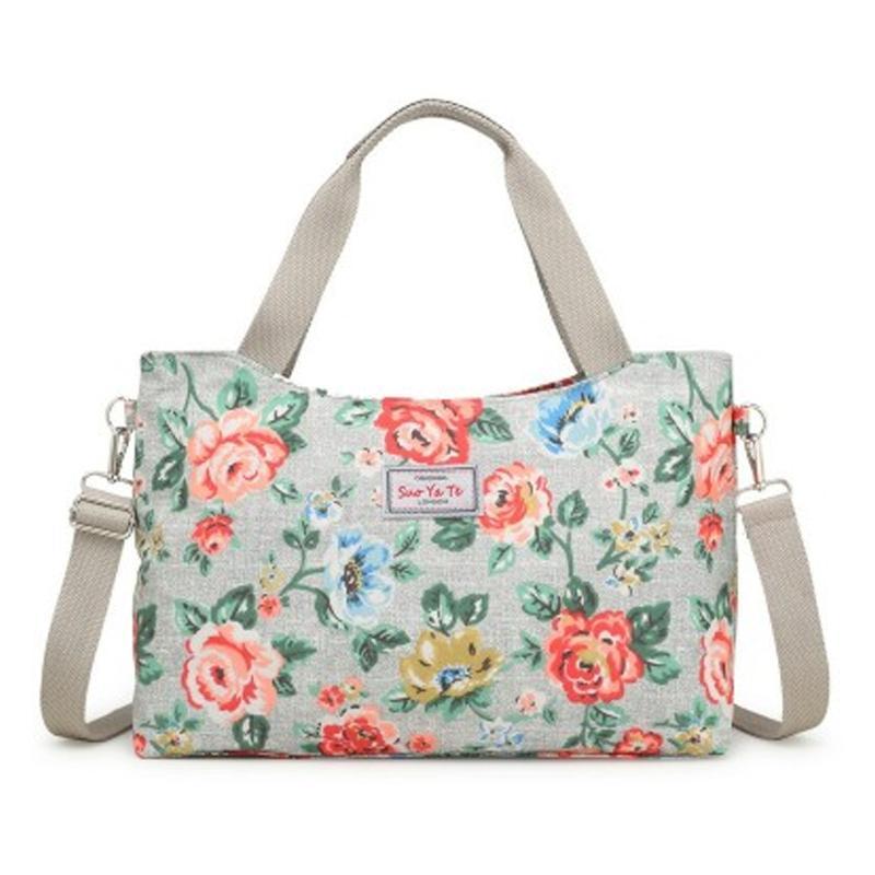 Floral Printing Large Capacity Shoulder Bag