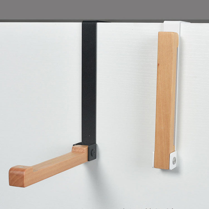 Foldable Wood Over The Door Hooks