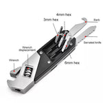 Stainless Steel Multi-Function Adjustable Wrench