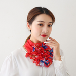 Fashion Lace Scarf Flower Collar