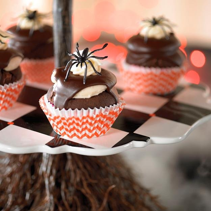 Halloween Broom Table Decoration