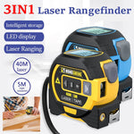 3-In-1 Infrared Laser Tape Measuring