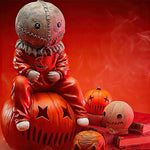 Halloween Horror Light-up Statue Decoration