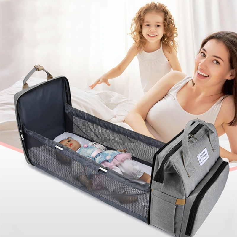 All-in-one Baby Diaper Backpack