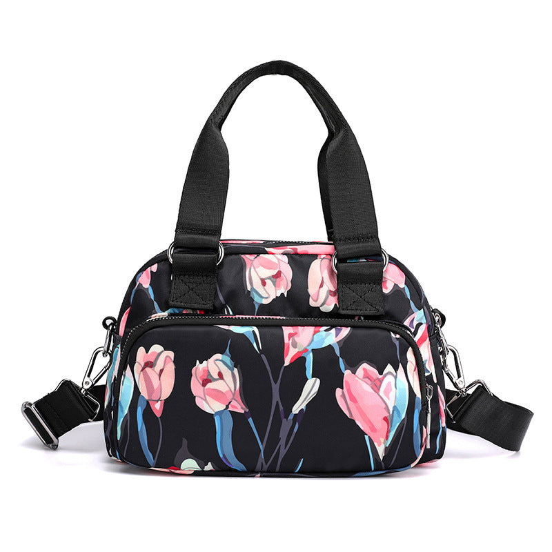 Waterproof Floral Crossbody Bag