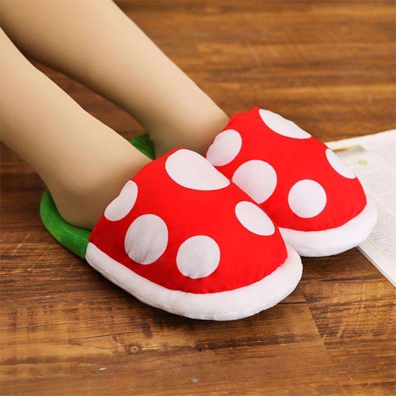 Super Mario Piranha Plant Slippers