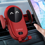 Smart Wireless Auto-Sensing Car Phone Holder Charger